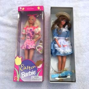Easter Barbie Doll & Little Debbie Barbie Doll . 1996 Special Edition Bundle